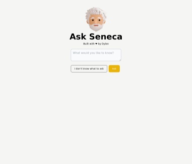 Ask Seneca