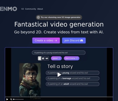 Genmo-AI文本转视频