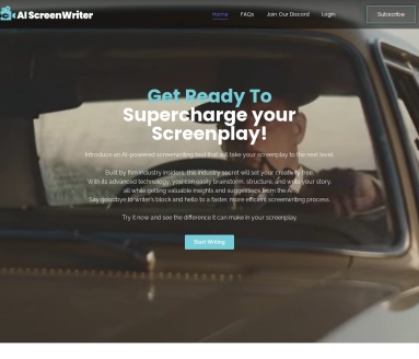 AI Screenwriting Tool