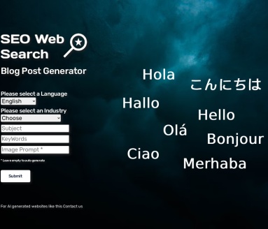 Blog Post Generator