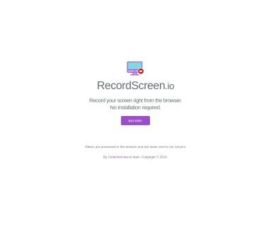 RecordScreen