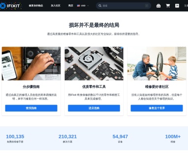 iFixit：免费修理手册