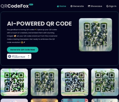 AI-Powered QR code