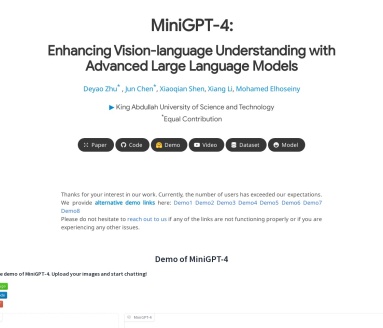 Minigpt-4