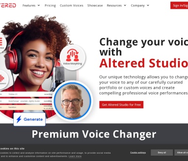 Altered Studio Voice Editor