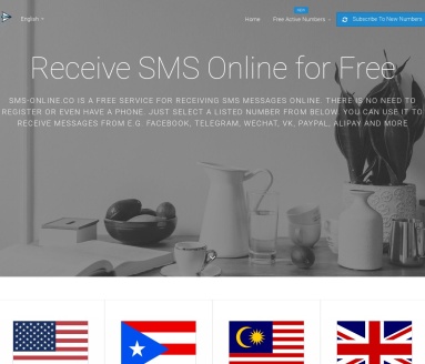 Receive SMS online for Free