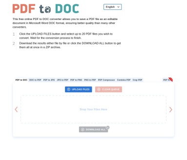 PDF to DOC