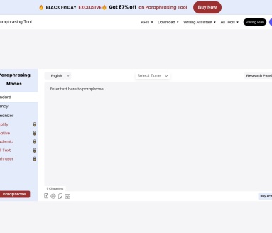 Paraphrasing Tool