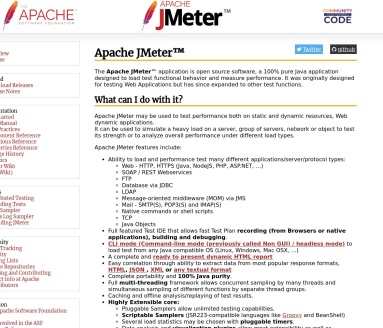 Apache JMeter（开源免费）