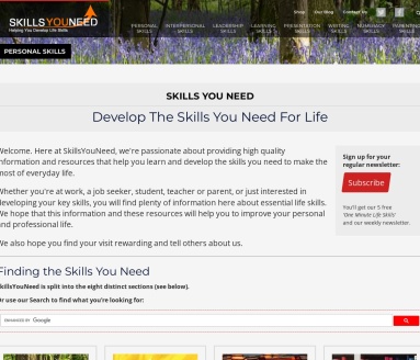 Skills You Need