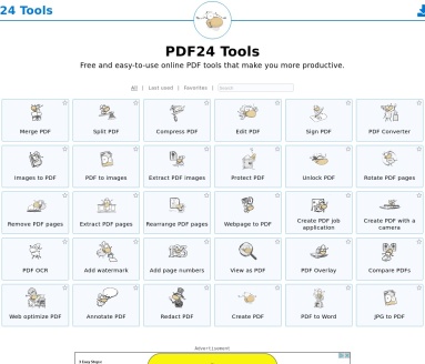 PDF24tools