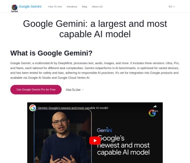 Google Gemini: a largest and most capable AI model