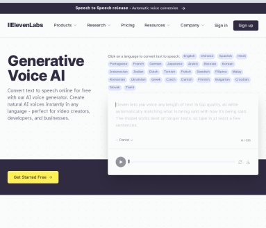 ElevenLabs ai