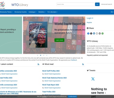 WTO ilibrary