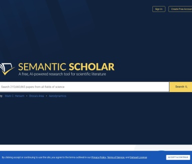 AllenAI Semantic Scholar