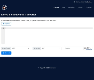 LRC&SRT字幕歌词转换