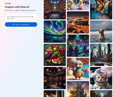 Imagine with Meta AI-元宇宙公司的AI绘画