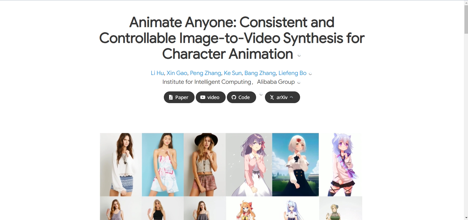 Animate Anyone