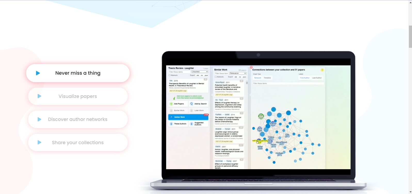 ResearchRabbit.ai--基于AI的学术论文摘要研究工具