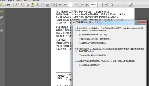 adobe reader pro dc如何设置辅助工具 adobe reader pro dc设置辅助工具的方法