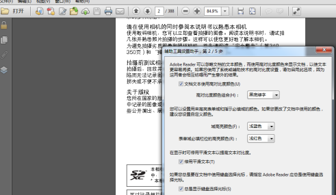 adobe reader pro dc如何设置辅助工具 adobe reader pro dc设置辅助工具的方法