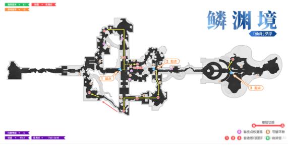 崩坏星穹铁道1.5全地图锄地路线一览