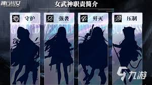 《神行少女》可选择职业概览