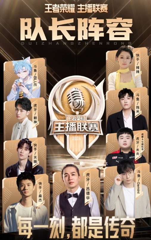 《2024王者荣耀主播联赛主播大揭秘！完整名单一览无余》