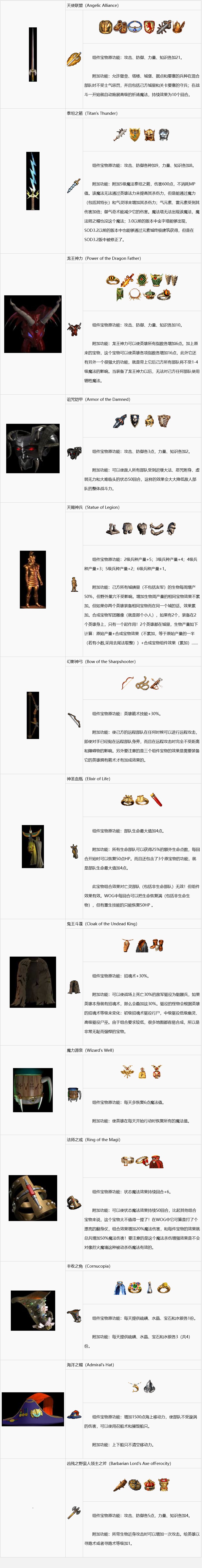 英雄无敌3组合宝物合成攻略：探秘组合宝物究竟如何合成