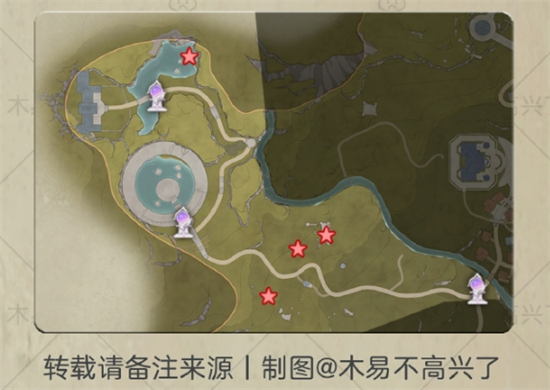 无限暖暖全地图奇想星位置大揭秘：全地图奇想星位置分布图