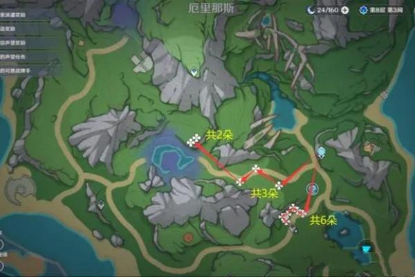 原神林尼突破材料收集地点与路线图：探索资源获取路径