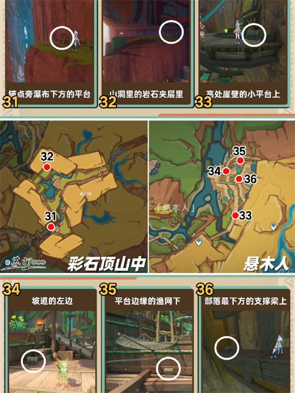 《原神5.0纳塔地图宝箱全收集攻略：附详细路线图》