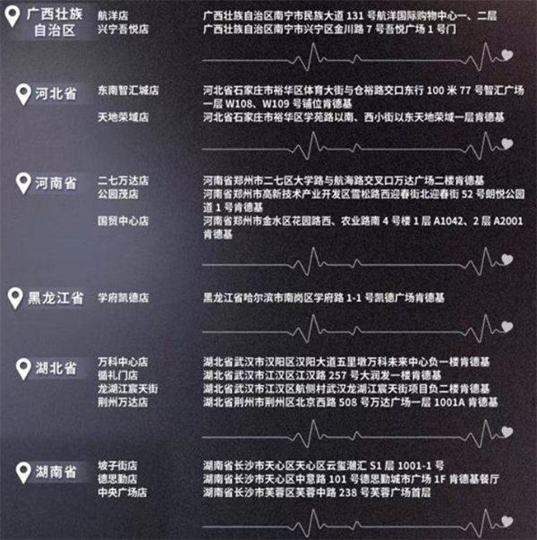 2024恋与深空肯德基主题店位置全搜罗：盘点各地KFC主题门店