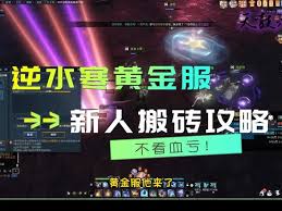 《深度剖析逆水寒黄金服搬砖技巧，全流程解析助你高效获利》