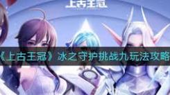 《上古王冠冰之守护挑战九：全方位详尽攻略大公开》