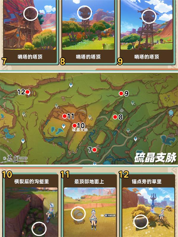 《原神5.0纳塔地图宝箱全收集攻略：附详细路线图》