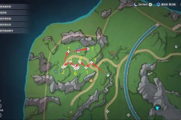 原神林尼突破材料收集地点与路线图：探索资源获取路径