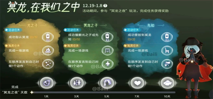 光遇狼人杀联动活动有哪些？狼人杀联动活动内容全览
