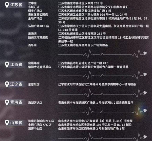 2024恋与深空肯德基主题店位置全搜罗：盘点各地KFC主题门店