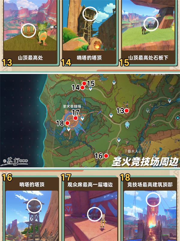 《原神5.0纳塔地图宝箱全收集攻略：附详细路线图》