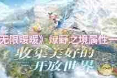 无限暖暖燎野之境属性揭秘，领略别样奇幻穿搭魅力