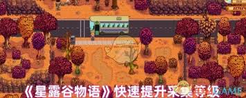 《星露谷物语：揭秘采集升级快车道，轻松提升采集等级》