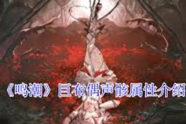 《探秘鸣潮2.1：巨布偶声骸的神秘属性究竟是什么？》