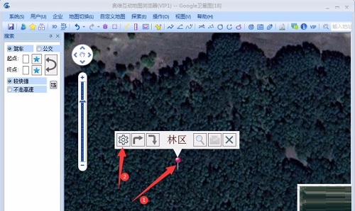 奥维互动地图浏览器怎么显示地名 奥维互动地图浏览器显示地名的方法