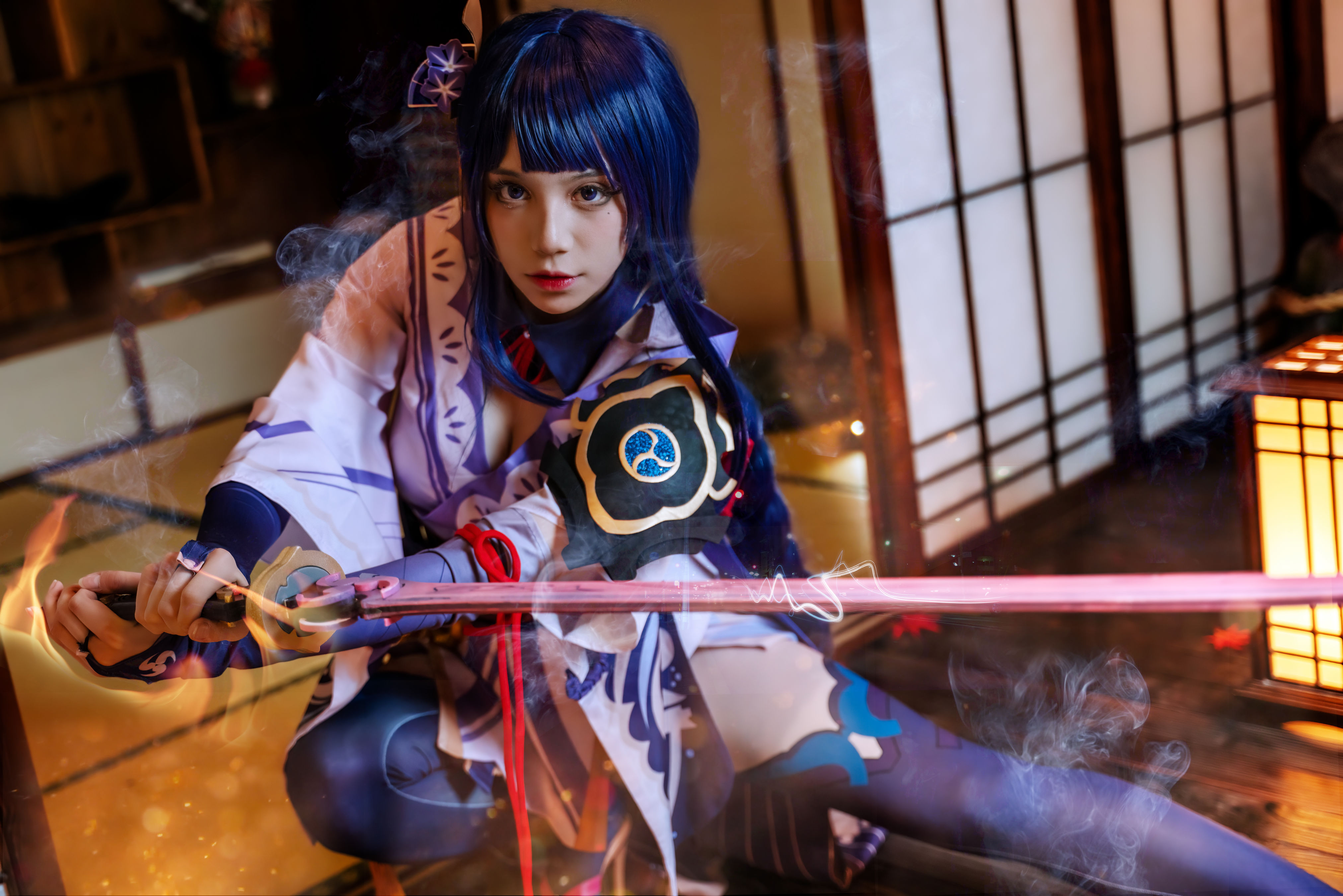 雷神cos Cosplay 暗黑系 妹子