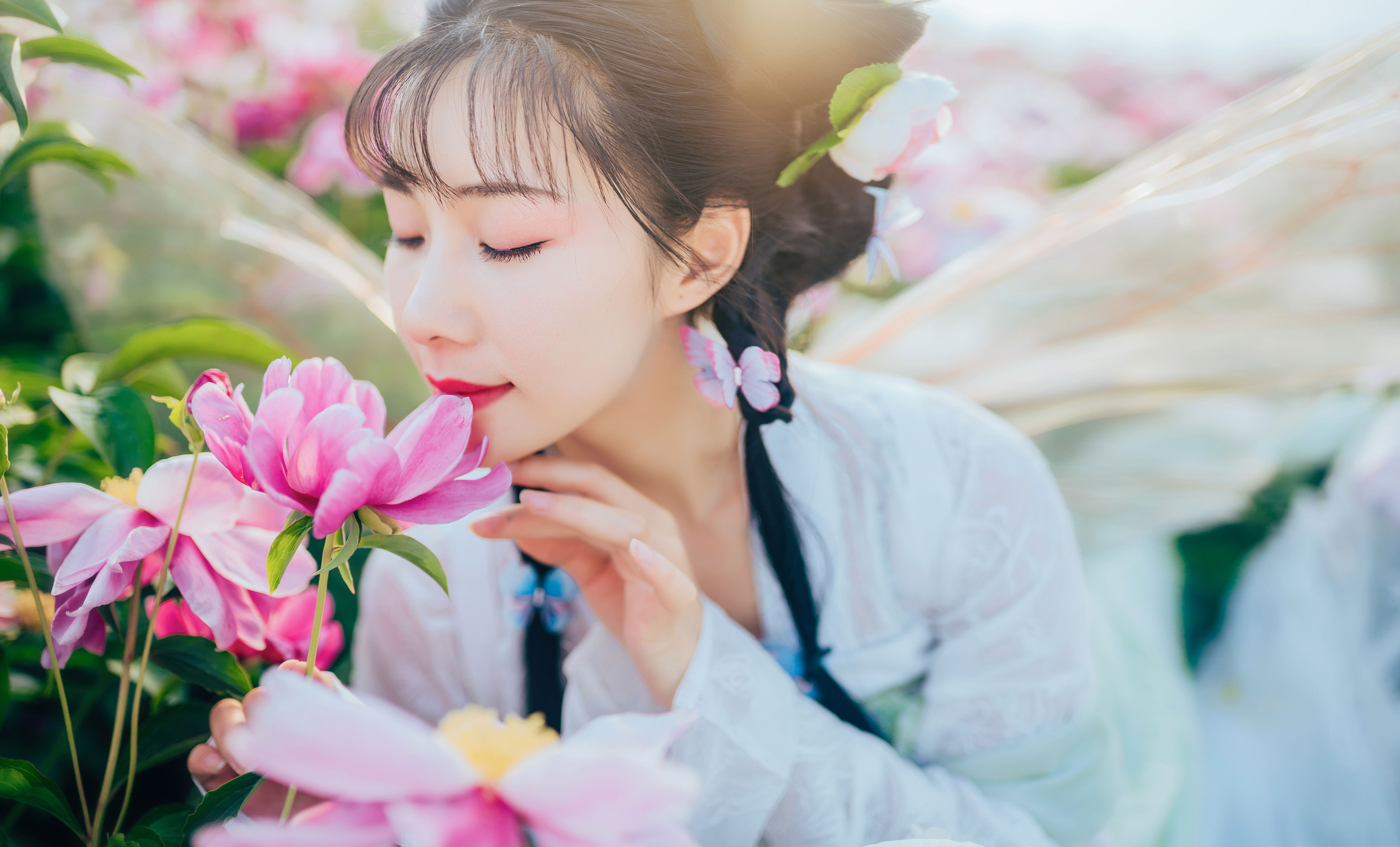 芍药仙 古风 仙气 精灵 花