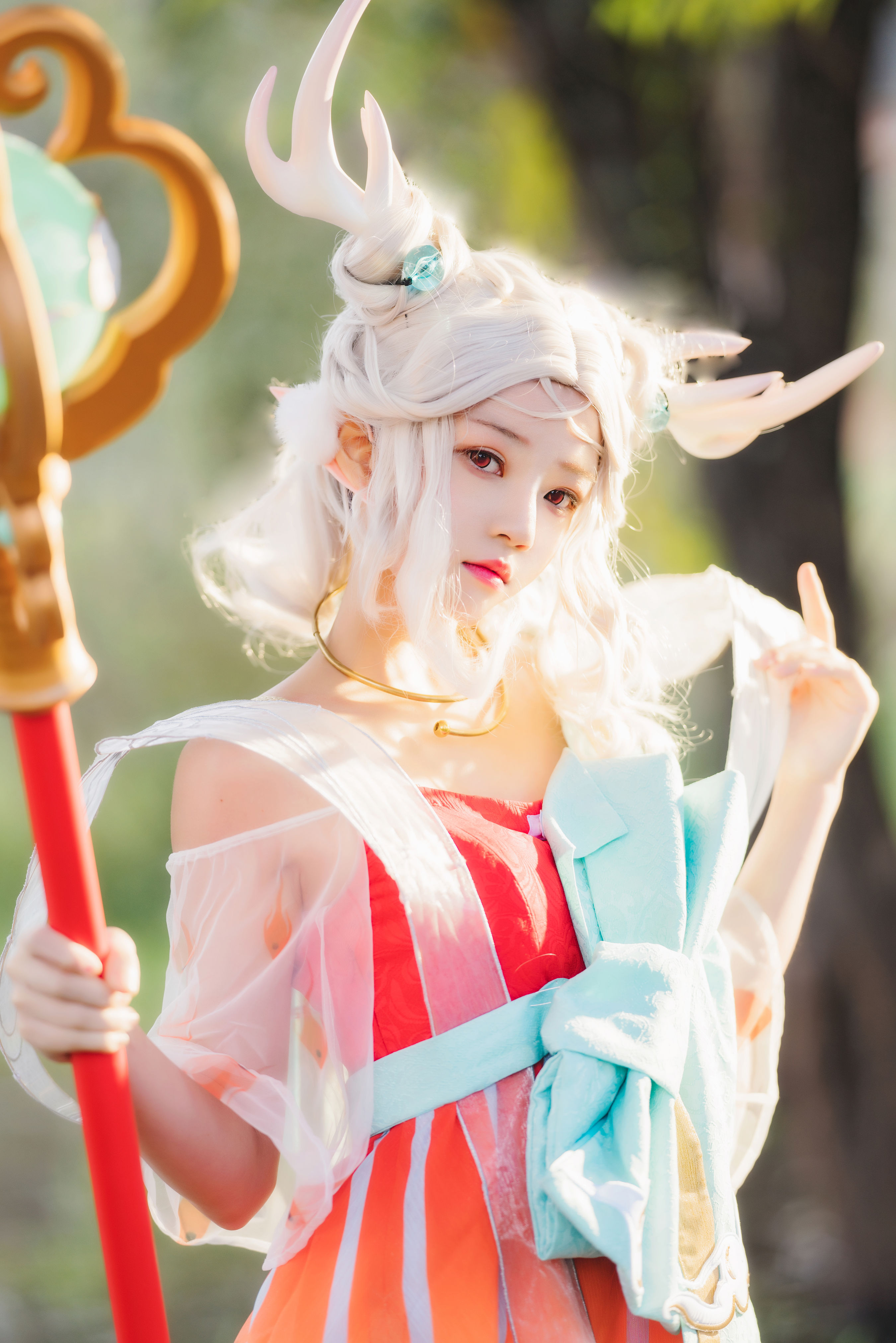 王者荣耀 · 瑶 Cosplay 树林 王者荣耀 精美