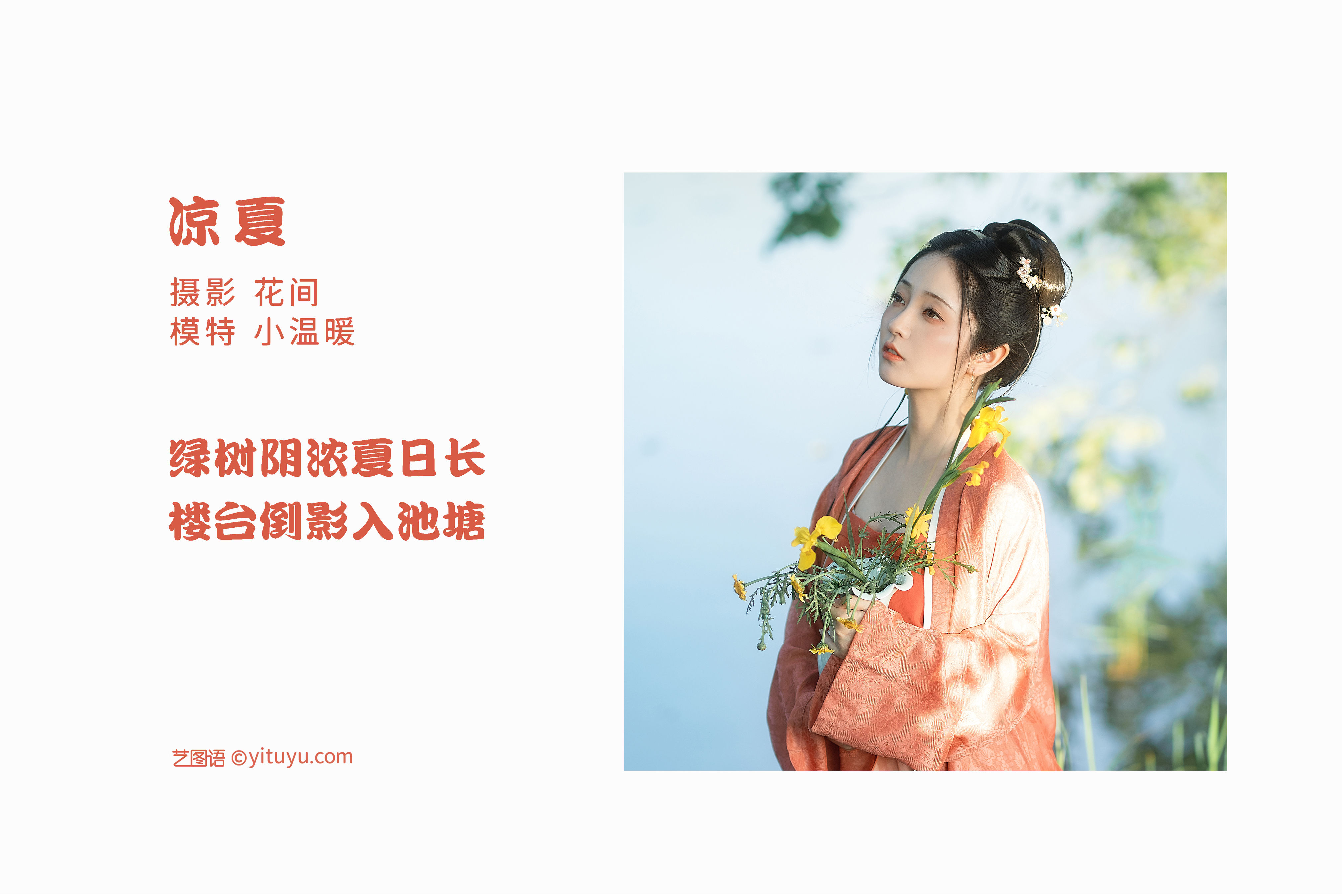 凉夏 唯美 小清新 古风 精美 养眼 夏天 西瓜少女