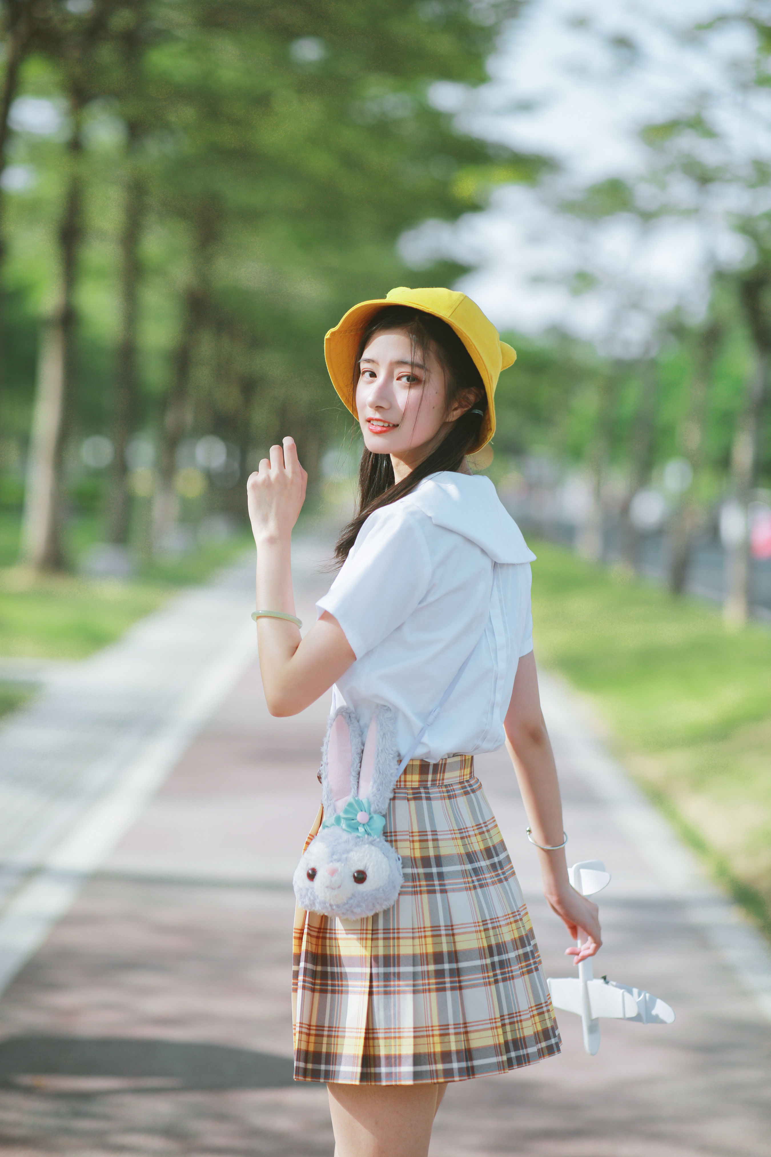 飞 校花 少女 小清新 日系 街拍 写真集