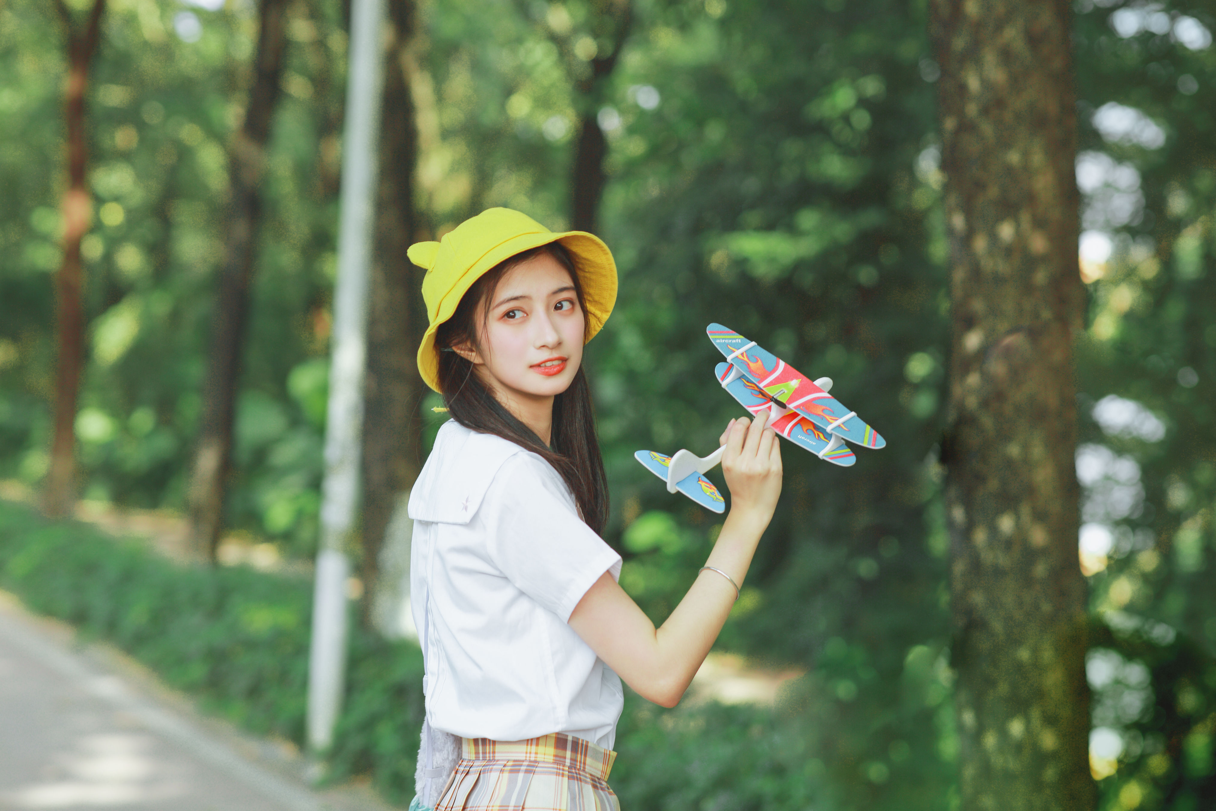 飞 校花 少女 小清新 日系 街拍 写真集